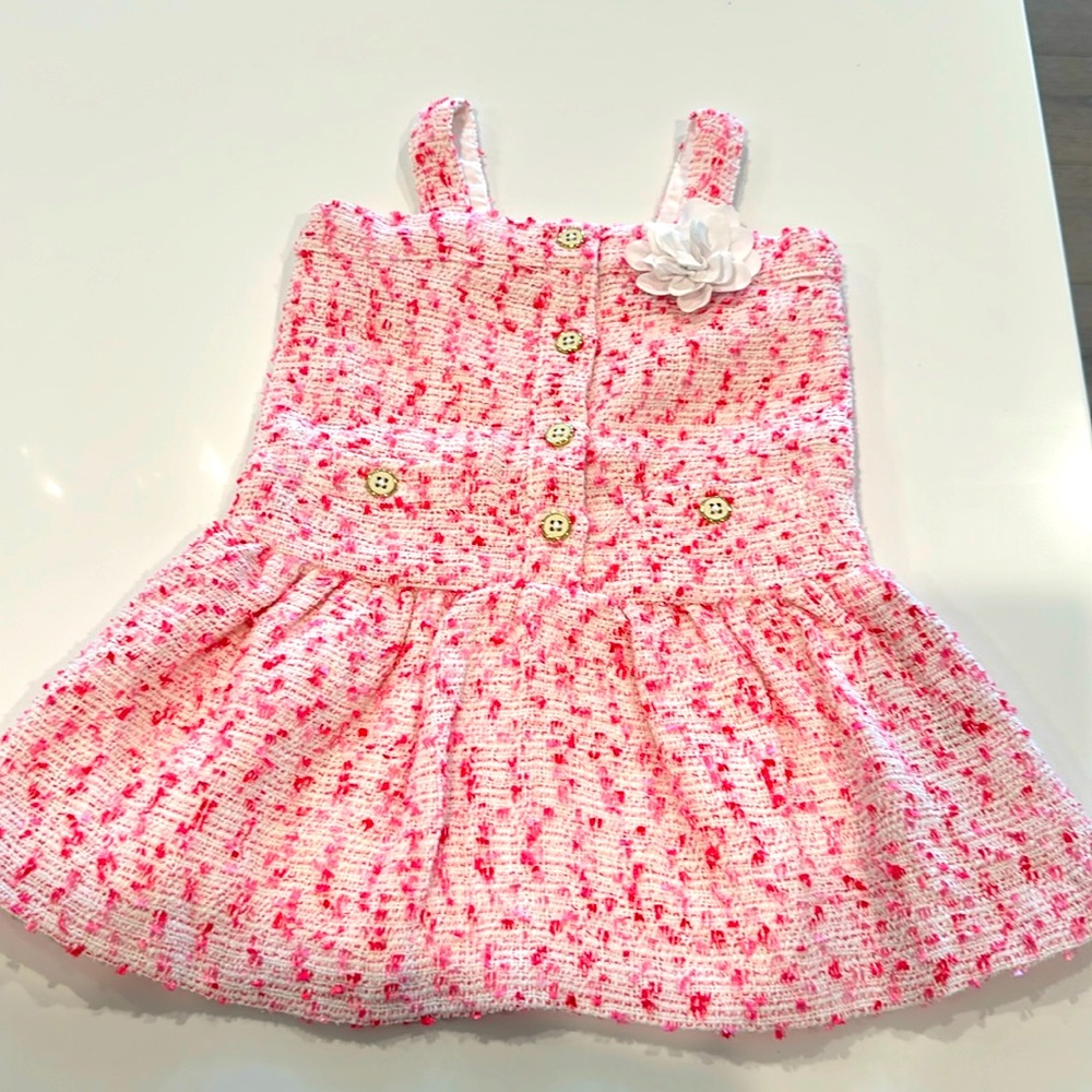 Janie and Jack pink girls dress, size 2T, NWOT